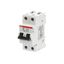 S202P-B25 Miniature Circuit Breaker - 2P - B - 25 A thumbnail 3