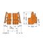 2-conductor female connector Push-in CAGE CLAMP® 2.5 mm² orange thumbnail 3