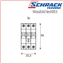 Motor Protection Circuit Breaker, 3-pole, 0.10-0.16A thumbnail 3