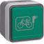 Soc.out. earth. pin+green hinged cover+impr.ed symb.e-bike surf.-mtd,W thumbnail 2