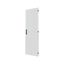 Compartment area door, F, closed, IP55, HxW=2000x425mm, grey thumbnail 2