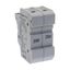 Fuse-holder, LV, 30 A, AC 600 V, 10 x 38 mm, CC, 2P, UL, DIN rail mount thumbnail 10