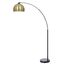 Noova Floor Lamp 1xE27 Old Gold thumbnail 1