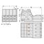 831-3204/135-000 1-conductor male connector; Push-in CAGE CLAMP®; 10 mm² thumbnail 3