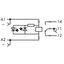 Relay module Nominal input voltage: 230 VAC 1 changeover contact thumbnail 6