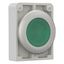 Illuminated pushbutton actuator, RMQ-Titan, Flat, momentary, green, Blank, Metal bezel thumbnail 11