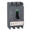 circuit breaker EasyPact CVS630N, 50 kA at 415 VAC, 630 A rating ETS 2.3 electronic trip unit, 3P 3d thumbnail 3