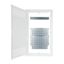 Frame, door and insert for media enclosure BK0857, 3-rows thumbnail 1