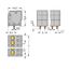 PCB terminal block 2.5 mm² Pin spacing 5 mm light gray thumbnail 2