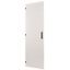 Section door, closed IP55, left or right-hinged, HxW = 1400 x 425mm, grey thumbnail 1