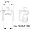 1801 RK30 Series terminal for equipotential busbar 30mm thumbnail 2