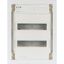 Compact distribution board-flush mounting, 2-rows, super-slim sheet steel door thumbnail 6