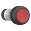 Pushbutton, Flat, maintained, 1 NC, 1 N/O, Screw connection, red, Blank, Bezel: black thumbnail 12