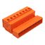 1-conductor male connector CAGE CLAMP® 2.5 mm² orange thumbnail 1