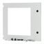 Front door for IZMX40, withdrawable, HxW=550x800mm, IP55, grey thumbnail 6