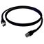 Patchcord RJ45 shielded Cat.6a 10GB, LS0H, black,   2.0m thumbnail 3