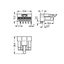 Socket for PCBs angled 5-pole light green thumbnail 5