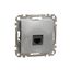 DATA Outlet CAT 6 UTP, Sedna Design & Elements, RJ45, Aluminium thumbnail 4