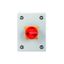 Main switch, T0, 20 A, surface mounting, 2 contact unit(s), 3 pole, 1 N/O, Emergency switching off function, With red rotary handle and yellow locking thumbnail 1