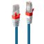 30m Cat.6A S/FTP LSZH Network Cable, Blue (Fluke Tested) RJ45, M/M, 500MHz, Copper, 26AWG thumbnail 1