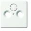 1743-884 CoverPlates (partly incl. Insert) future®, Busch-axcent®, carat® studio white matt thumbnail 1