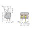 PCB terminal block finger-operated levers 2.5 mm² gray thumbnail 3