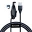Cable USB2.0 A plug - IP Lightning plug 1.2m with suction cup black BASEUS thumbnail 2
