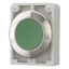 Pushbutton, RMQ-Titan, flat, maintained, green, blank, Front ring stainless steel thumbnail 5