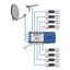 SAT Multiswitch  5 IN,  8 OUT f. Quattro + Quad LNB,incl.PSU thumbnail 6