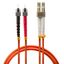 Fibre Optic Cable LC / ST OM2, 1m 50/125µm, Multimode thumbnail 2