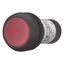 Illuminated pushbutton actuator, Flat, maintained, 1 NC, Screw connection, LED Red, red, Blank, 120 V AC, Bezel: black thumbnail 2