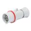 STRAIGHT PLUG HP - IP44/IP54 - 2P+E 16A 380-415V 50/60HZ - RED - 9H -  FAST WIRING thumbnail 2