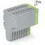 2-conductor female connector Push-in CAGE CLAMP® 1.5 mm² gray, green-y thumbnail 2