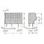 PCB terminal block 2.5 mm² Pin spacing 7.5/7.62 mm gray thumbnail 2