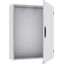 TG104G Wall-mounting cabinet, Field Width: 1, Number of Rows: 4, 650 mm x 300 mm x 225 mm, Grounded, IP55 thumbnail 1