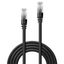 1m Cat.6 S/FTP LSZH Network Cable, Black (Fluke Tested) RJ45, M/M, 250MHz, Copper, 26AWG thumbnail 2