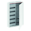 CA25VM ComfortLine Compact distribution board, Surface mounting, 60 SU, Isolated (Class II), IP44, Field Width: 2, Rows: 5, 800 mm x 550 mm x 160 mm thumbnail 3