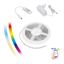 LED STRIP light KIT 17W/5m RGBW+CCT+DIMM (5m roll) with PU silicone + TUYA controller + EU power adaptor   Wi-Fi Spectrum SMART thumbnail 4