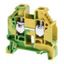 Ground DIN rail terminal block with screw connection for mounting on T thumbnail 3