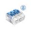 Lever wire connector SCL3 transparent / blue box (40 pcs) thumbnail 2