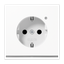 Schuko socket with LED pilot light LS1520-OWWLNW thumbnail 3