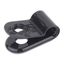 N6NY-009-0-M CABLE CLAMP BLK PLAIN EDGE .56 DIA thumbnail 3