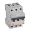 MCB TX³ 6000 - 3P - 400 V~ - 6 A - C curve - prong/fork type supply busbars thumbnail 2