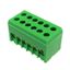 PE6H-2 green 2p 6x16mm² IP20 Earthing terminal thumbnail 1