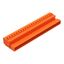 1-conductor male connector CAGE CLAMP® 2.5 mm² orange thumbnail 1