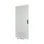 Section door, ventilated IP42, hinges left, HxW = 1600 x 300mm, grey thumbnail 3