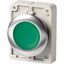 Illuminated pushbutton actuator, RMQ-Titan, flat, maintained, green, blank, Front ring stainless steel thumbnail 4