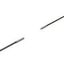 Fiber optic sensor head, through-beam, cylindrical axial, diameter 1.5 E32 1316M thumbnail 2