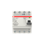FH204 AC-63/0.1 Residual Current Circuit Breaker 4P AC type 100 mA thumbnail 1