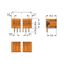 THT male header 1.0 x 1.0 mm solder pin angled orange thumbnail 4